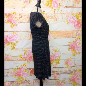 bebe Dresses - Bebe O Polka Dot Wrap Dress bebe Dresses - Bebe O Polka Dot Wrap Dress